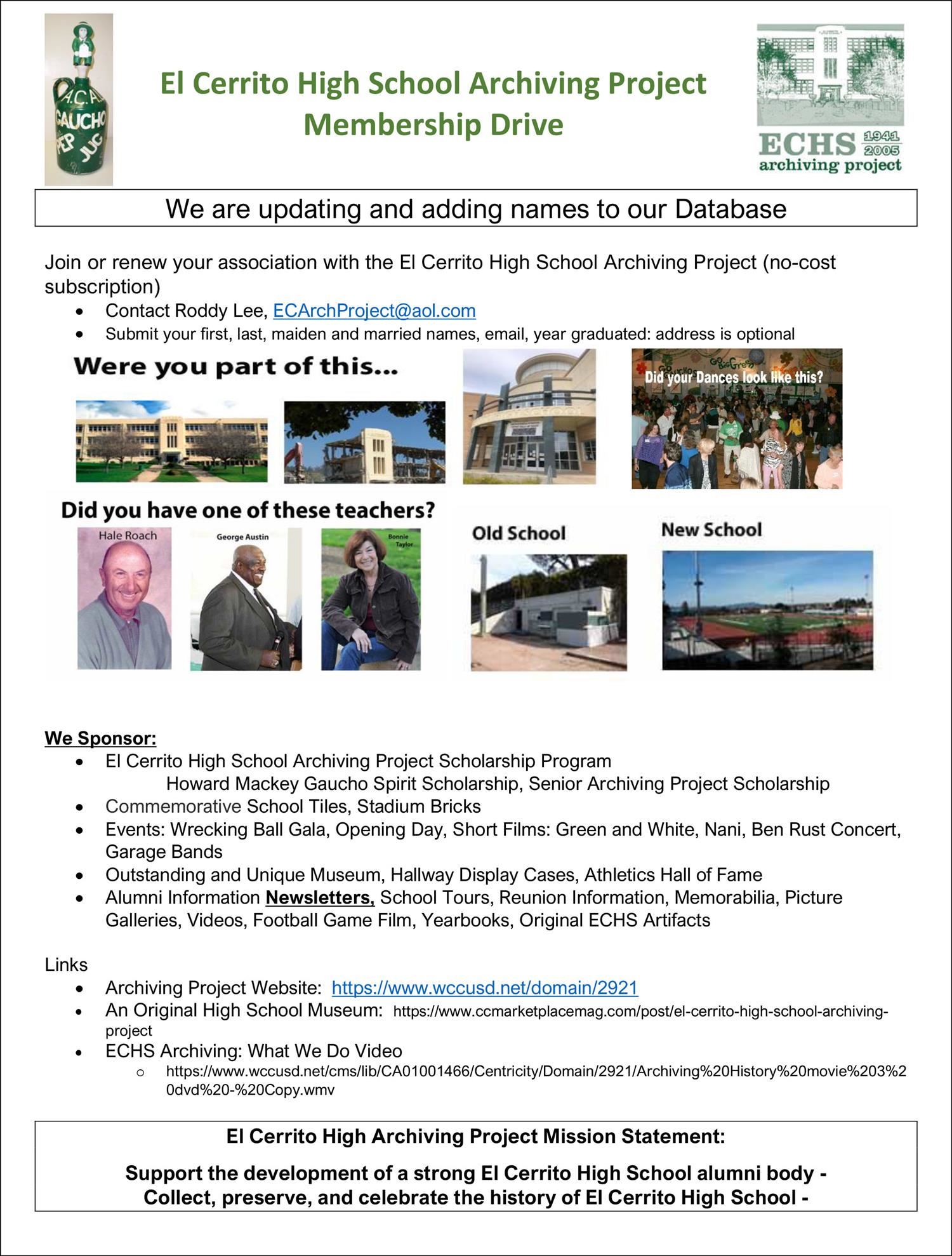 Join Archiving Project 